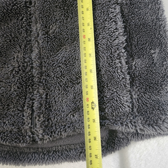 Women's High Pile Fleece Vest Full Zip Contrast Chest Pocket Small (READ) - Picture 6 of 6